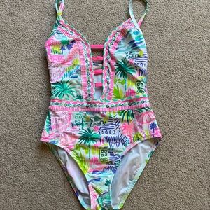 Lilly Pulitzer size 2 swimsuit.